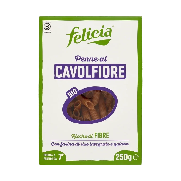 Felicia Glutenvrij | Penne van bloemkool, Bio